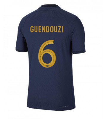 Francja Matteo Guendouzi #6 Koszulka Podstawowych MŚ 2022 Krótki Rękaw